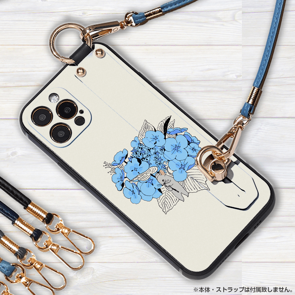★ほぼ全機種対応 ベルト付きソフトケース★坂本奈緒 ★「誰かの花」ねずみA | 4枚目