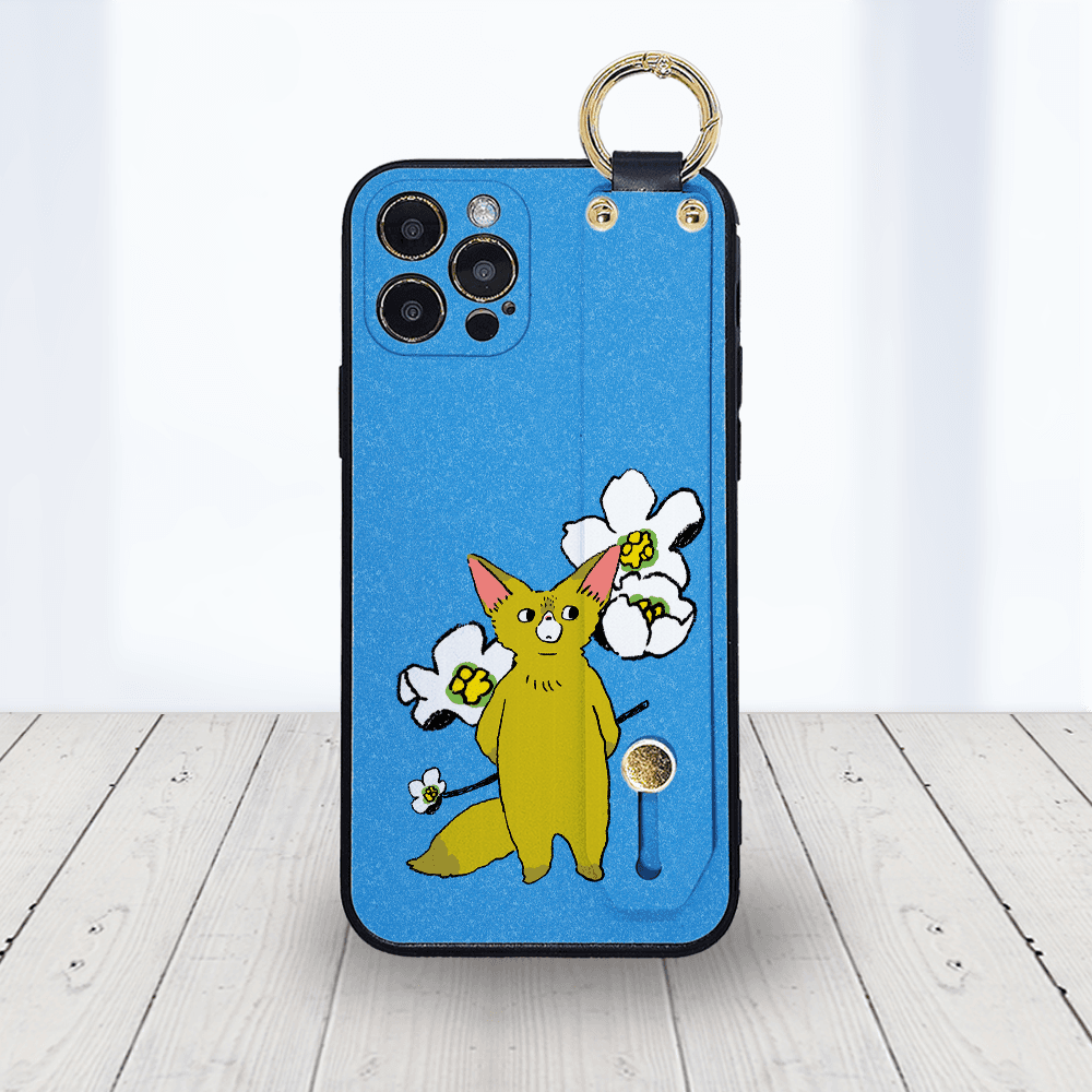 ★ほぼ全機種対応 ベルト付きソフトケース★坂本奈緒 ★「誰かの花」フェネックB