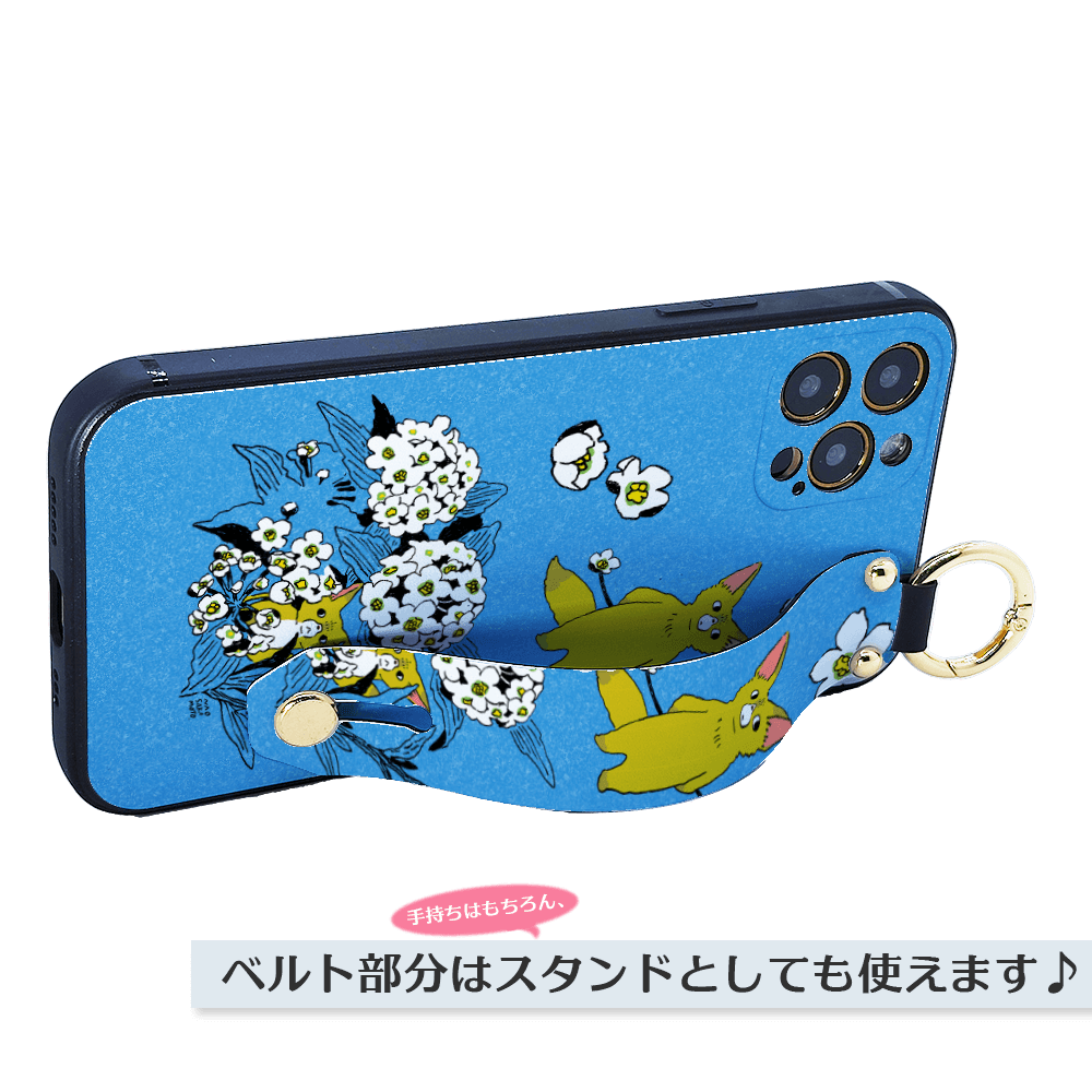 ★ほぼ全機種対応 ベルト付きソフトケース★坂本奈緒 ★「誰かの花」フェネックAB | 2枚目