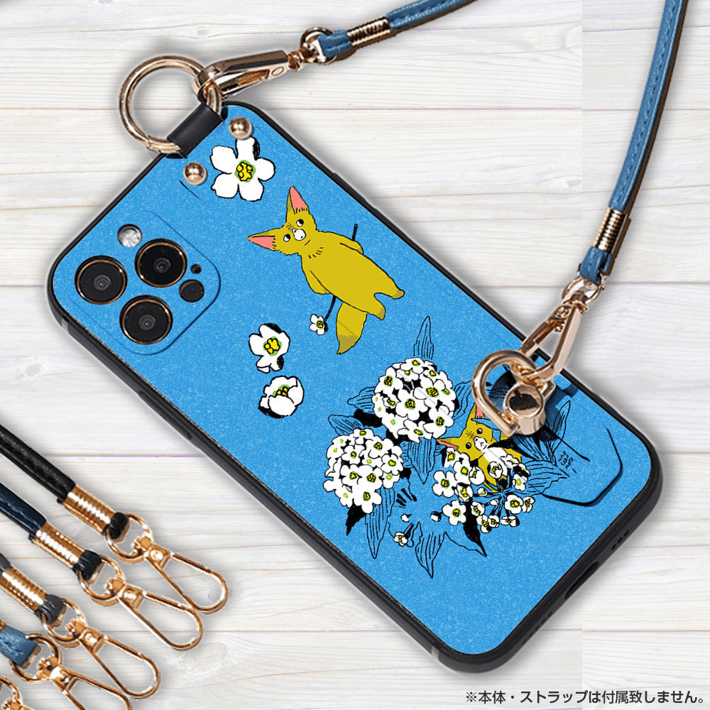 ★ほぼ全機種対応 ベルト付きソフトケース★坂本奈緒 ★「誰かの花」フェネックAB | 4枚目