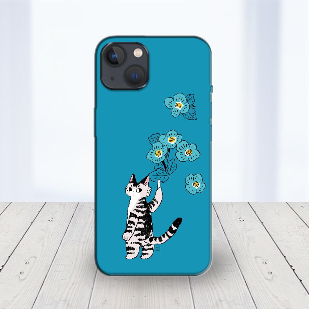 Android ほぼ全機種対応 スマホケース ★坂本奈緒 ★「誰かの花」しまねこB