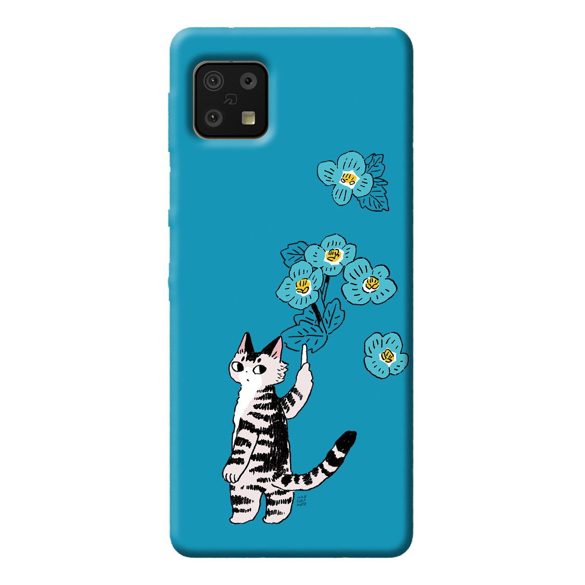 Android ほぼ全機種対応 スマホケース ★坂本奈緒 ★「誰かの花」しまねこB | 2枚目