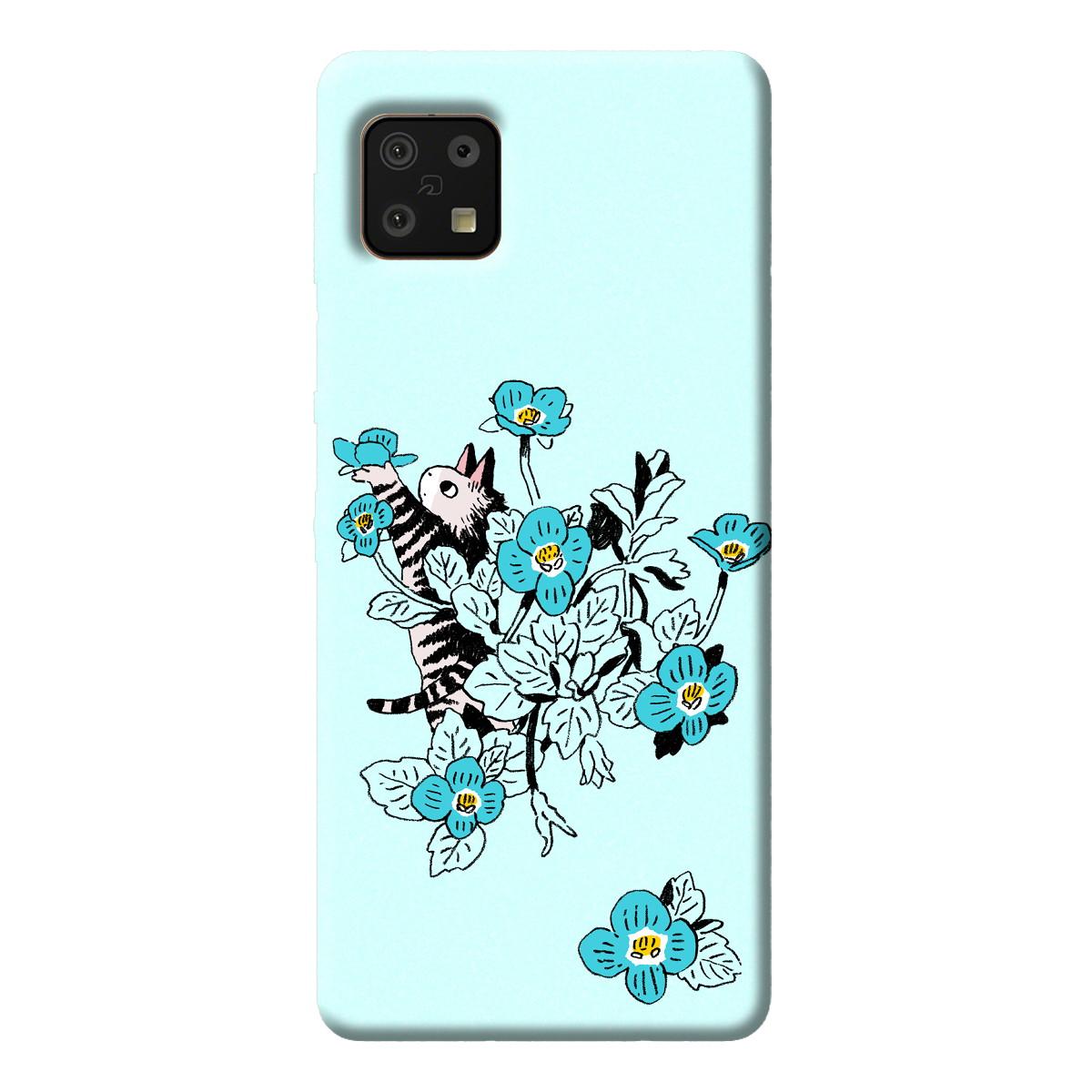 Android ほぼ全機種対応 スマホケース ★坂本奈緒 ★「誰かの花」しまねこA | 2枚目