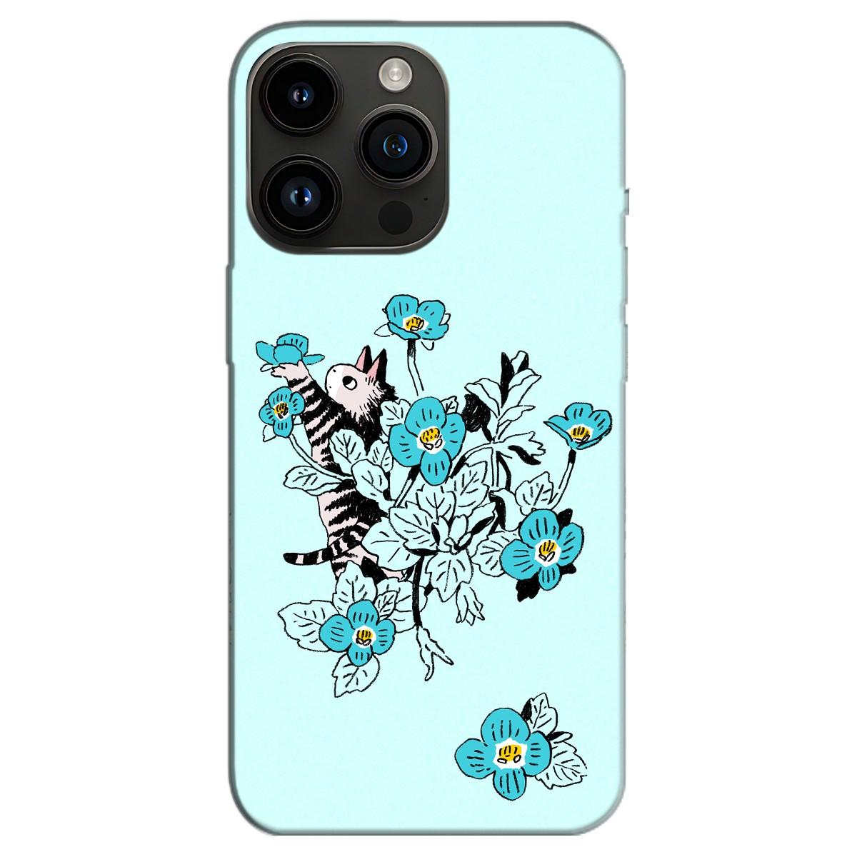 Android ほぼ全機種対応 スマホケース ★坂本奈緒 ★「誰かの花」しまねこA | 3枚目