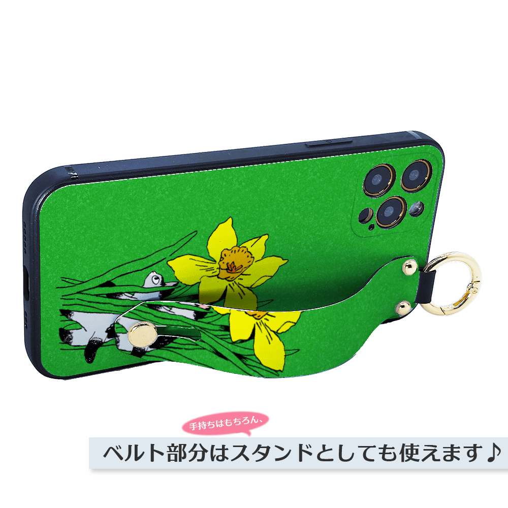 ★ほぼ全機種対応 ベルト付きソフトケース★坂本奈緒 ★「誰かの花」ねこB | 2枚目