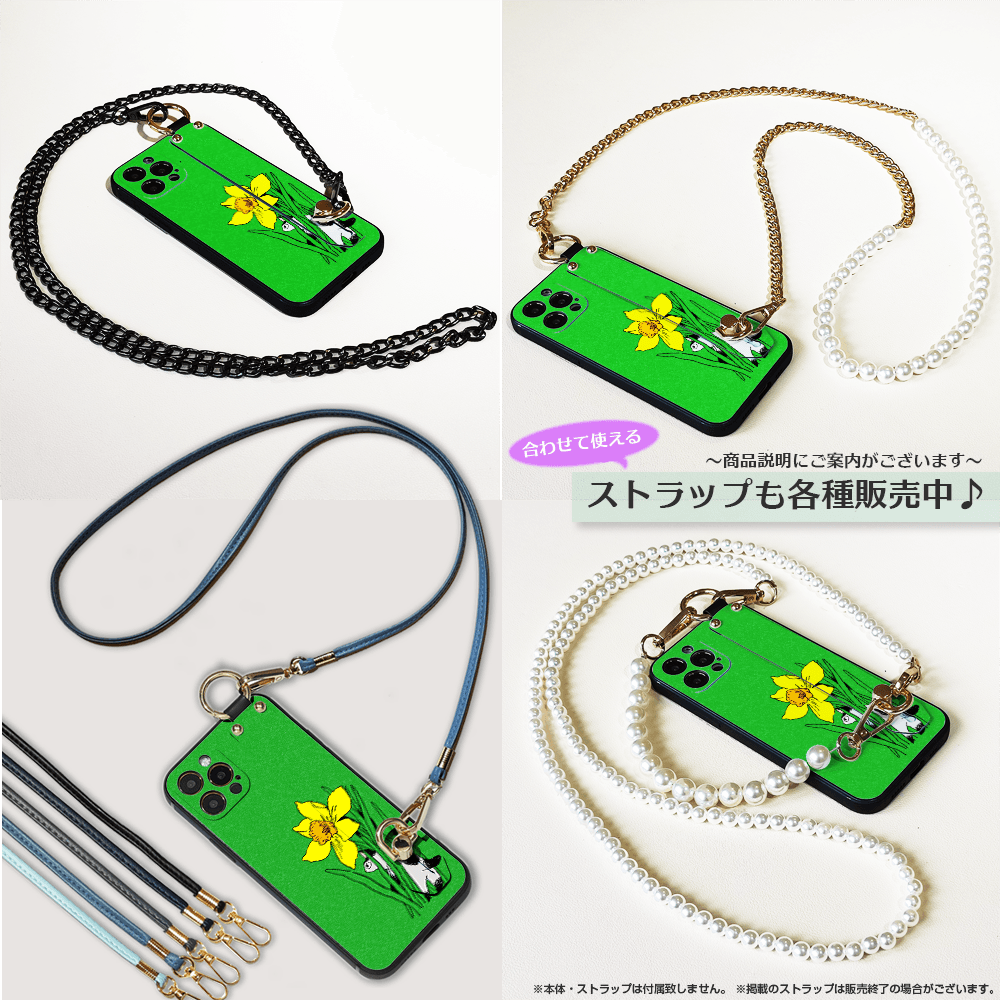 ★ほぼ全機種対応 ベルト付きソフトケース★坂本奈緒 ★「誰かの花」ねこB | 5枚目